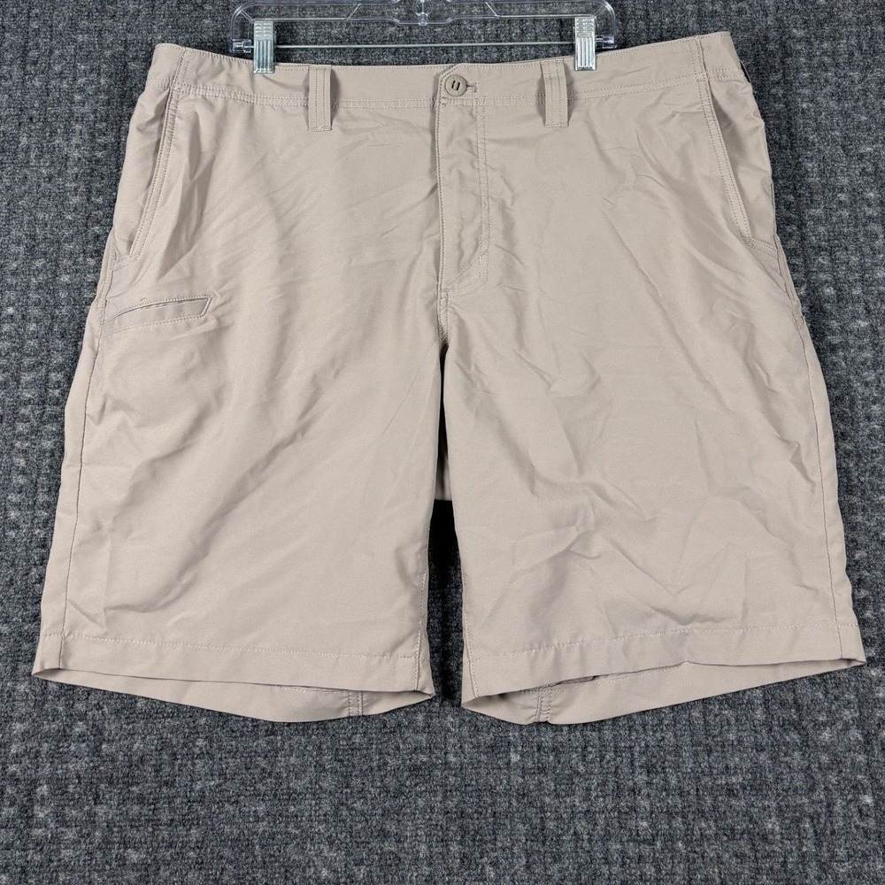 5.11 Tactical Apex Shorts Mens 42 Tan Khaki Cargo Utility Pockets 73351